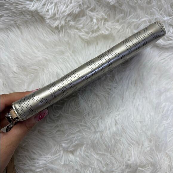 MICHAEL KORS Signature Metallic Cream and Silver Wallet - Picture 3 of 8